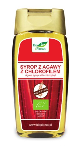 Syrop Z Agawy Z Chlorofilem Bezglut. BIO 350g-Bio Planet